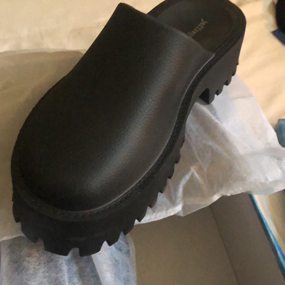 Jeffrey Campbell Bae Platform Mule / Clog NWB 7/38 - Picture 5 of 8